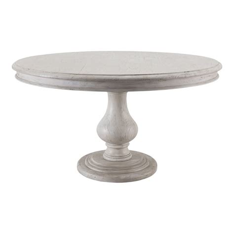 Kosas Home Adrienne Round Solid Wood Dining Table In Distressed
