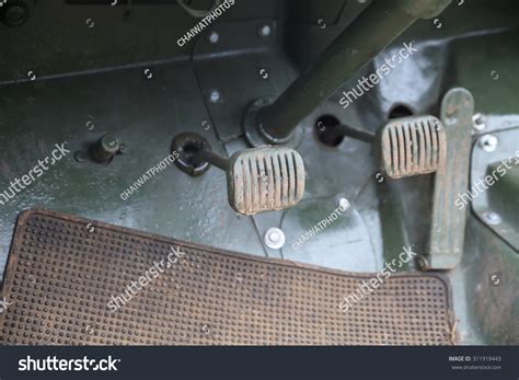 Brake Pedal Of A Vintage Car Stock Photo 311919443 Shutterstock