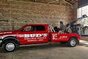 Among these jobs are oil changes, air. Bud's Towing & Automotive | Auto Repair | Marshall, MI