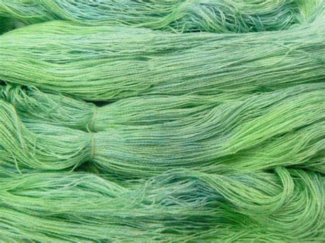 Leafy Greens Fine Spun Silk Lace Sll