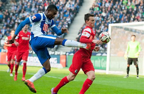 Head record shows that of the recent 21 meetings they've had, hertha berlin has won 6 times and sc freiburg has won 7 times. Hertha BSC vs. SC Freiburg 3 - B.Z. Berlin