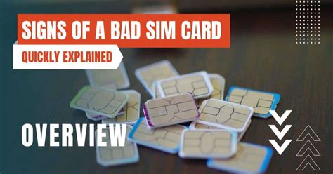 16 Signs Of A Bad Sim Card