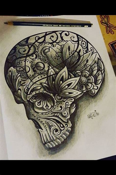 Rocknrox Skull Artwork Badass Art Body Art Tattoos