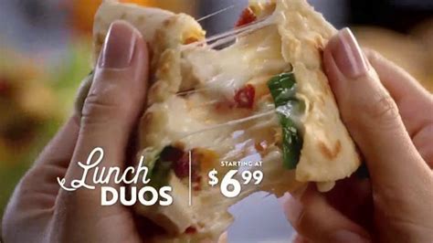 Olive garden tv spot, '2 for $25 is back!' replay open social share options. Olive Garden Lunch Duos TV Commercial, 'Get In: Pasta ...