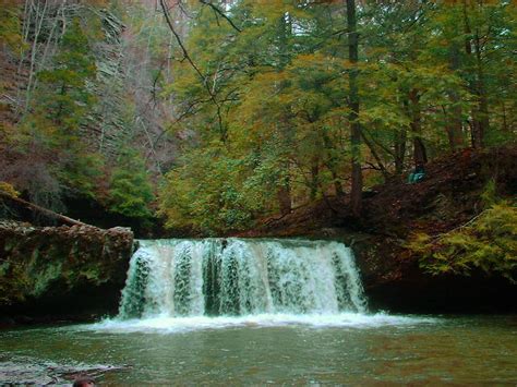 Tracy City Tn Sycamore Falls Located On The Fiery Gizzard Trail In