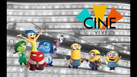 Inside Out Minions Y Jurassic World Cine Vive Youtube