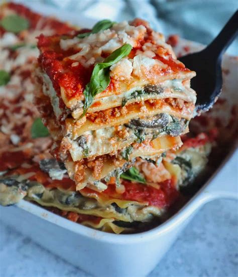 Vegan Spinach Lasagna With The Best Cashew Ricotta