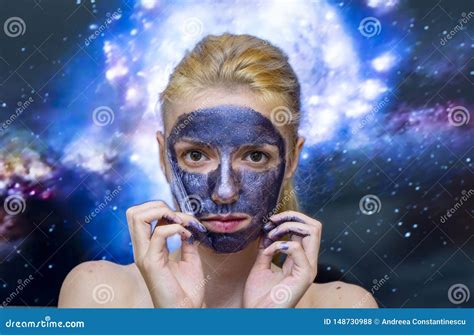M Scara Da Gal Xia Foto De Stock Imagem De Azul Universo 148730988