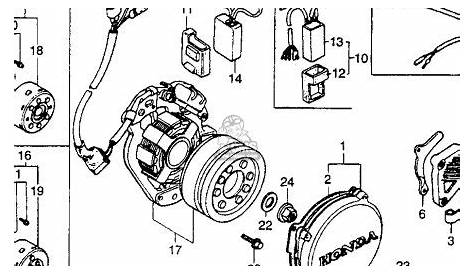 2001 honda crv exhaust system diagram
