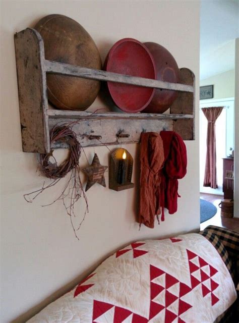 Image Result For How To Make A Primitive Shelf Primitive Living Room