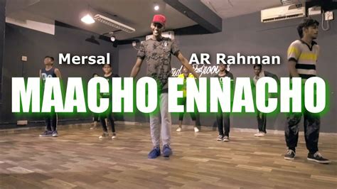Mersal Macho Dance Ar Rahman United Grooves Beginners Adult Batch Youtube