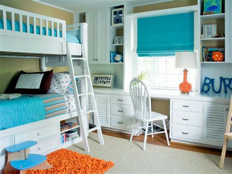 Interesting kids room decorating ideas, bright kids bedrooms designs, energetic and light interior design color schemes and comfortable furniture create pleasant, stimulating and enjoyable environment for young children. Color Schemes for Kids' Rooms | HGTV