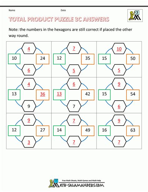 This is single page math puzzle worksheet. Printable Math Puzzles Pdf | Printable Crossword Puzzles