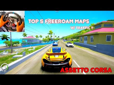 Top Free Roam Maps With Traffic Assetto Corsa Youtube
