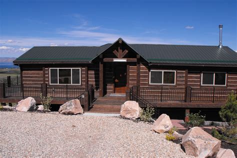 Common open space to the east to protect your view of bear lake. Bear Lake Garden City Cabins For Sale