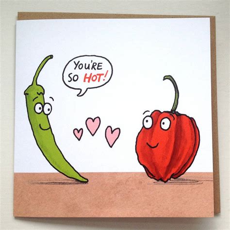 Youre So Hot Card By Cardinky