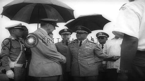 Douglas Macarthur Arrives On 10th Anniversary Of Independence And