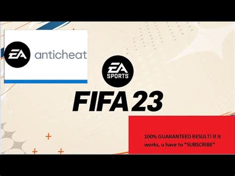 HOW TO FIX FIFA EA Anticheat Error And LAG Gameplay On PC YouTube