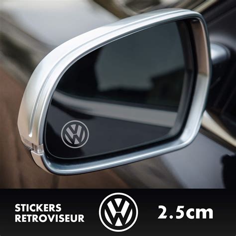 Stickers Retroviseur Volkswagen R Autocollant Voiture