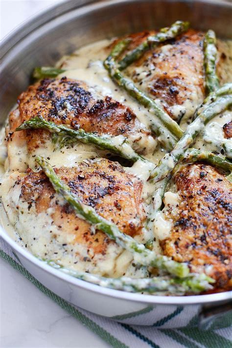 Chicken And Asparagus Dinner Recipe Idea Familienküche Rezepte