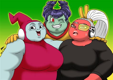 The Dragonball Thicc Queens By Tmntsam On Deviantart