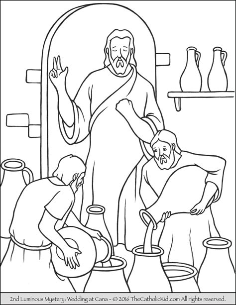 Jesus Miracles Coloring Pages Download | Free Coloring Sheets