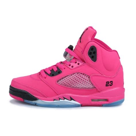 Nike Air Jordan Retro 5 Womens Gs Pink Black