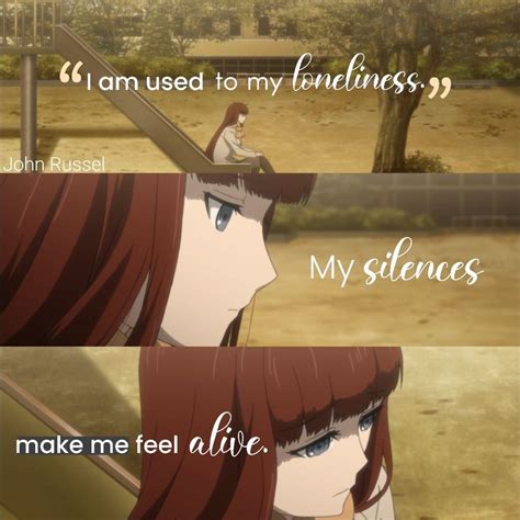 We know you love anime, and one of those reasons is the greatest life lessons in. Steins gate | Anime quotes, Anime qoutes, Study quotes