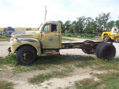 Buy Used Ford F8 Solid Body Great Original Dash Awesome Truck 1948