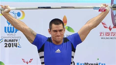 Ivan Markov 85 Kg Snatch 179 Kg 2014 World Weightlifting