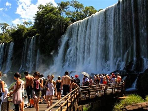 Iguazu Falls One Of The New7wonders Of Nature Has Set In