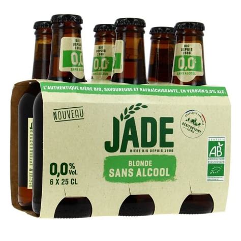 Jade Biere Blonde Sans Alcool Bio Monoprixfr