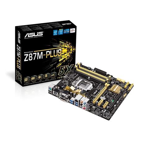 Asus Z87m Plus C2 Haswell Bundkort Intel Z87 Express Intel