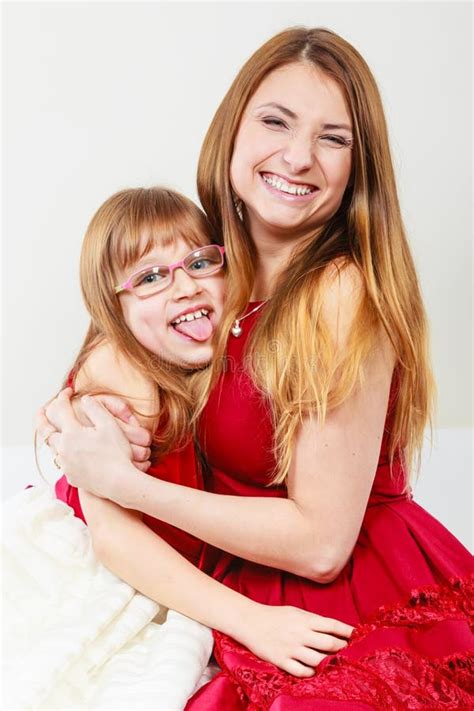 Mommy And Daughter Having Fun Stock Image Image Of Daughter Positive 70862319