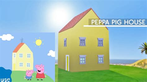 I Recreated Peppa Pig House Cc Links 🐷 The Sims 4 Speed Build