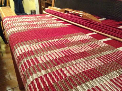 First Rug In Rep Weave Weaving Weaving Projects Loom Weaving