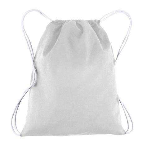 Cotton Canvas Drawstring Backpacks Bags 12 Pack Bulk Pack
