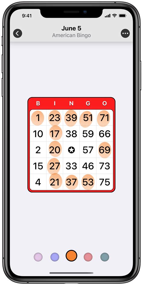 Bingo Card Bingo Ticket Generator For Iphone