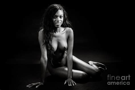 Amani African American Nude Sensual Sexy Fine Art Print
