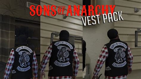 Sons Of Anarchy Jax Teller Vest Pack Gta5