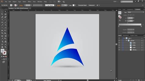 Basic Logo Design Illustrator Tutorial Youtube