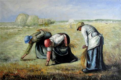 Millet Jean Francoiss The Gleaners Repro Hand Painted Oil Painting