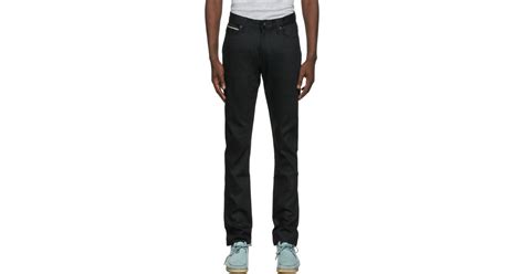 Naked Famous Nakedfamous Denim Stretch Selvedge Stacked Guy Jeans In
