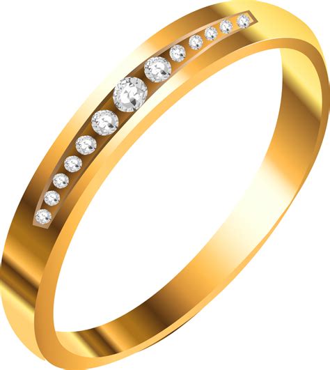 Gold Ring With Diamonds Png Image Purepng Free Transparent Cc0 Png
