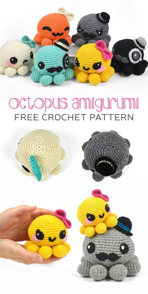 free crochet pattern friday octopus amigurumi choly knight octopus crochet pattern
