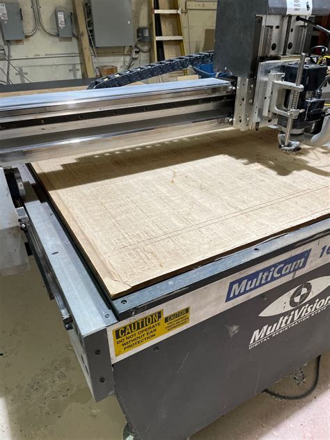 Used Multicam Series 1000 Cnc Router 8073230