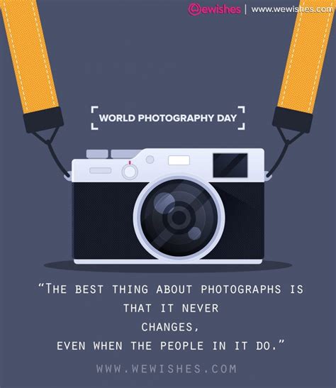 World Photography Day 2023 Quotes Images Status Posters Messages