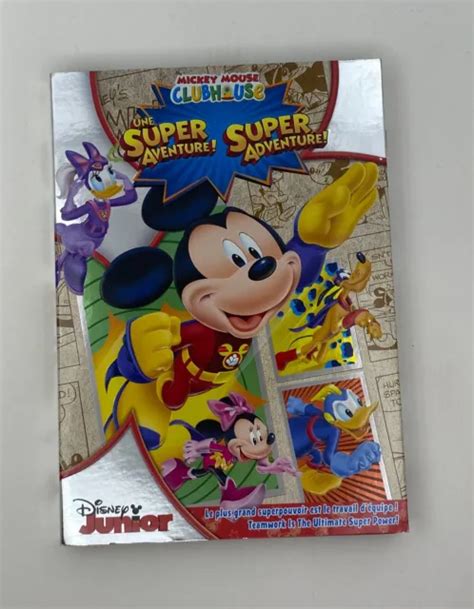 Mickey Mouse Clubhouse Super Adventure Dvd Bilingual With