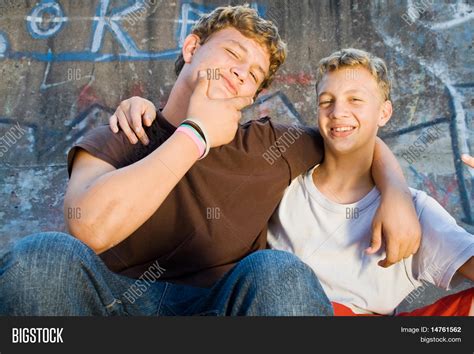 Teen Boys Best Friends Together Image And Photo Bigstock