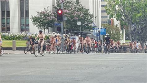 World Naked Bike Ride The La Beat